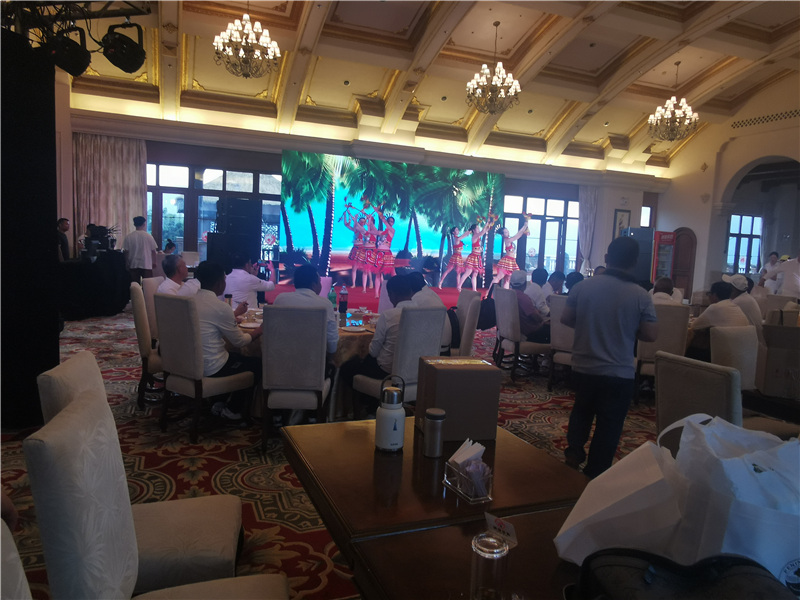 西安横山商会高尔夫活动布置