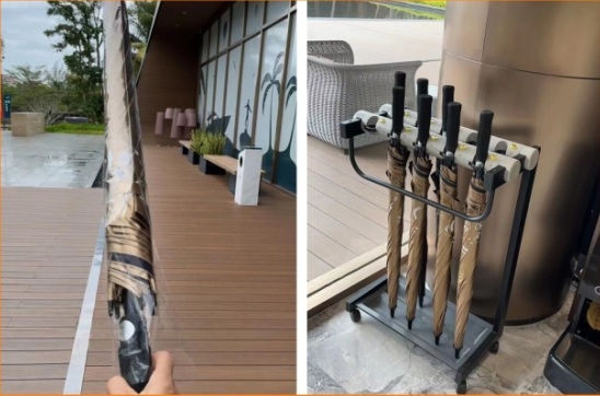 海棠华府雨伞定制