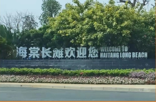 海棠长滩落地字